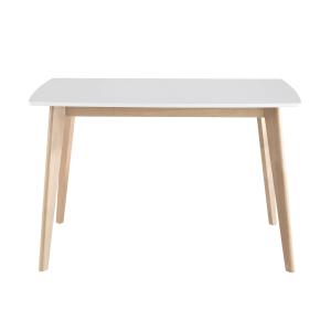 Table à manger blanche 4/6 personnes L120