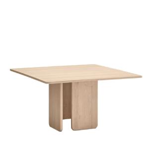 Table à manger carrée design 137cm en bois ARQ naturel 137x…