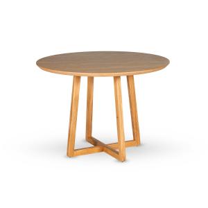 Table à manger contemporain 110 cm bois