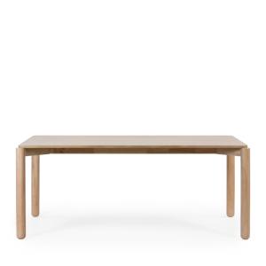 Table à manger en bois 180x100cm bois clair