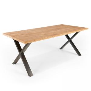 Table à manger en bois 200 x 95 x 75 cm