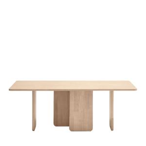 Table à manger en bois 200x100cm bois clair