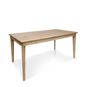 Table à manger en bois beige L 180 cm