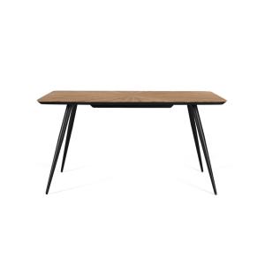 Table à manger en bois de teck recyclé 150 cm