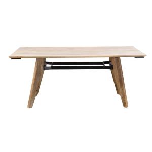 Table à manger en bois marron 180 cm