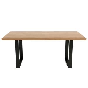 Table à manger en chêne et hêtre massif L180cm