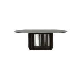 Table à manger en chêne finition Espresso