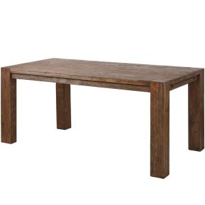 Table à manger en chêne fumé 8 personnes L160