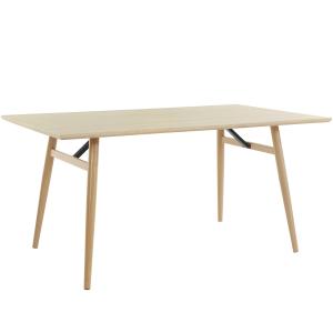 Table à manger en effet chêne 6 personnes L160