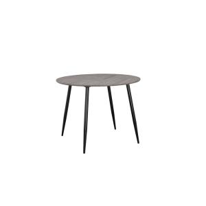 Table à manger en effet chevrons/aspect chêne 4 personnes D…