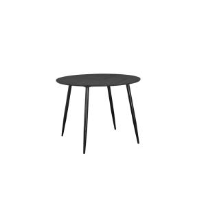 Table à manger en effet chevrons/aspect chêne gris 4 person…