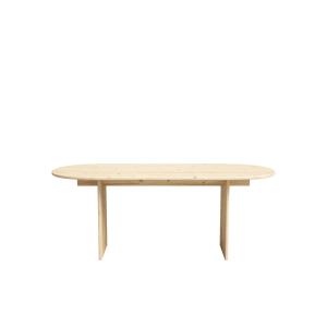 Table à manger en sapin beige 220 cm