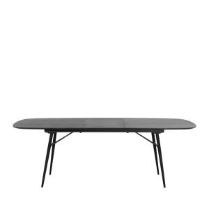 Table à manger extensible 180-230x105cm noir
