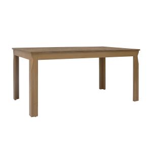 Table à manger extensible 4 à 6 places stratifiés beige