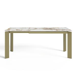 Table à manger extensible 6-8 personnes pandora et pieds do…