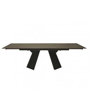 Table à manger extensible anthracite 6 à 10 personnes L160/…