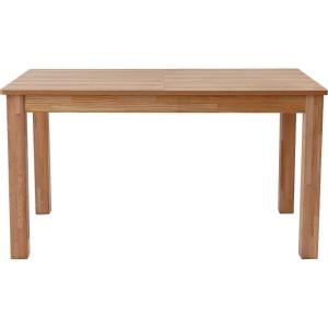 Table à manger extensible effet bois 6/8 personnes, pièteme…