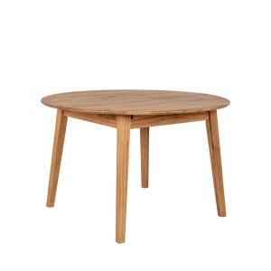 Table à manger extensible en bois 118-158x118cm bois clair