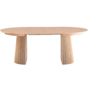 Table à manger extensible en bois 4 à 8 personnes - 120/200…