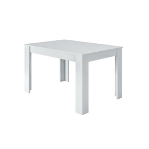 Table à  manger extensible L140/190cm - Blanc