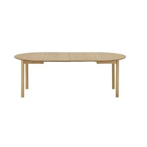 Table à manger extensible Ø120 cm (170- 220 cm) chêne natur…