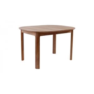 Table à manger extensible ovale en bois 4/8 personnes