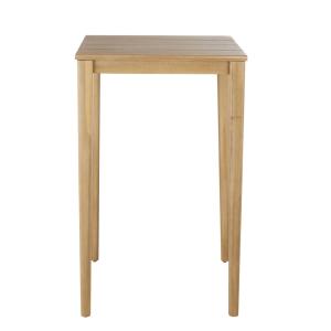 Table à manger haute de jardin professionnelle en bois d'ac…