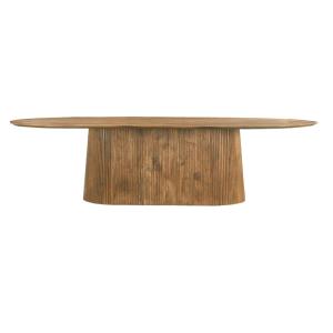 Table à manger Ovale  12 personnes 300 cm en bois massif