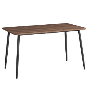 Table à manger pour 4-6 personnes 75 x 140 x 75 cm noyer et…