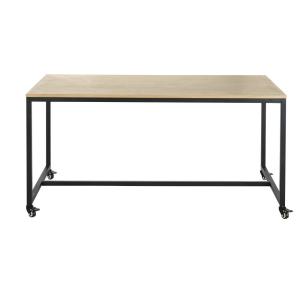 Table à manger professionnelle à roulettes L150
