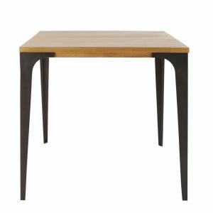 Table à manger professionnelle en manguier clair L75