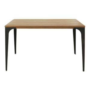 Table à manger professionnelle en manguier et métal noir L1…