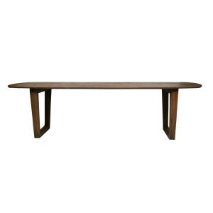 Table à manger Rectangulaire 10/12 p L270 cm, Bois massif B…