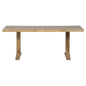 Table à manger rectangulaire 200x90cm en bois massif