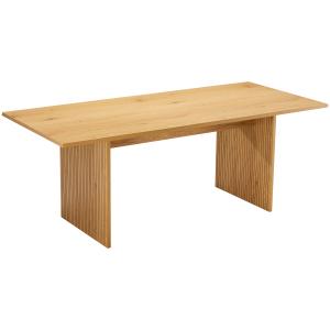 Table à manger rectangulaire en bois style scandinave 180cm