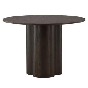 Table à manger ronde 110cm en bois pied design OLY bois (md…