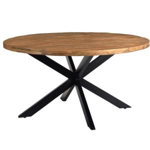 Table à manger Ronde 4 personnes D140 cm en bois massif