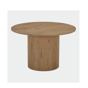 Table à manger ronde 4 personnes ø120 cm naturelle
