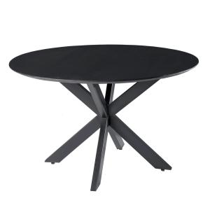 Table à manger ronde 6 personnes D120 cm, Spider et Acacia…