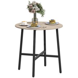Table à manger ronde 80 cm pour 2 personne plateau aspect b…