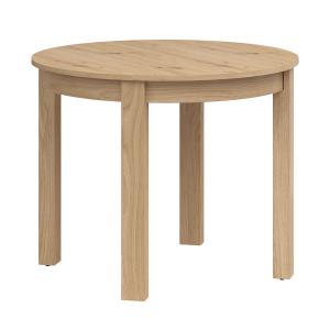 Table à manger ronde extensible 2 à 8 places stratifiés bei…