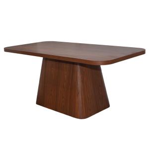 Table à manger scandinave rectangulaire 180 cm effet bois f…