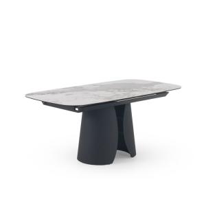 Table à rallonge 180/240x95 avec plateau en céramique