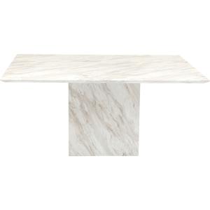 Table Artistico marbre blanc 160x90cm Kare Design