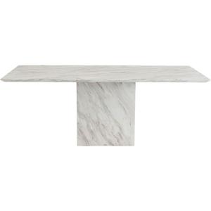 Table Artistico marbre blanc 200x100cm Kare Design