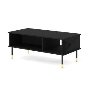 Table basse 110 cm stratifiés noir