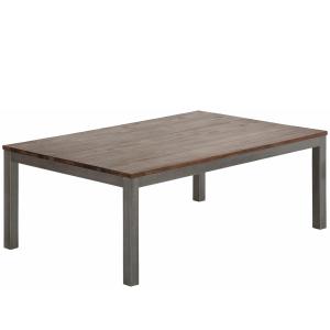 Table basse 110x70 cm Marron