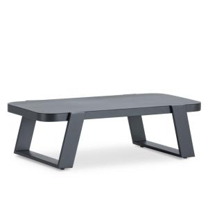 Table basse aluminium anthracite