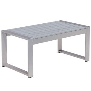 Table basse Aluminium Gris clair