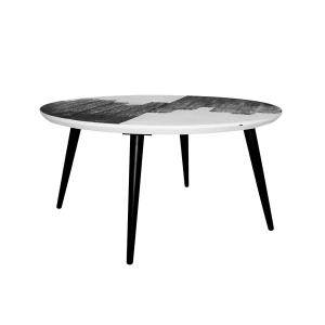 Table Basse Bicolore - H 38cm